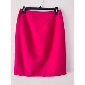 Worthington•Pink A-Line Lined Skirt•Size 6